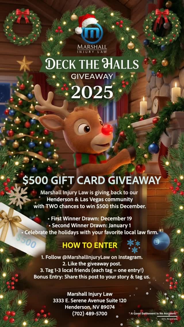 The original Deck the Halls 2025 giveaway