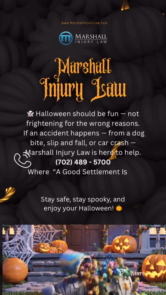Marshall Injury Law’s original Halloween 2025 greeting